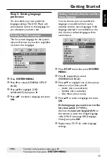 Preview for 15 page of Philips DVD762/78 User Manual