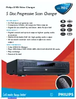 Preview for 1 page of Philips DVD793C Specifications