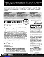 Preview for 2 page of Philips DVD835AT98 User Manual