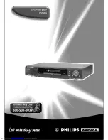 Philips DVD865 User Manual preview