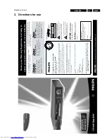 Предварительный просмотр 5 страницы Philips DVD950 Service Manual