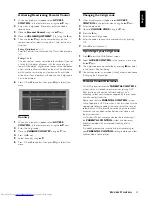 Предварительный просмотр 21 страницы Philips DVD952 Owner'S Manual