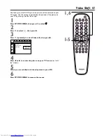 Preview for 41 page of Philips DVD962SA Owner'S Manual