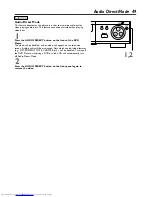 Preview for 49 page of Philips DVD962SA Owner'S Manual