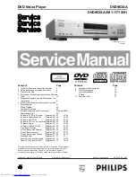 Philips DVD963SA Service Manual предпросмотр