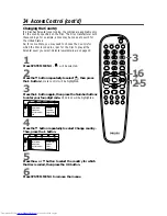 Preview for 34 page of Philips DVDQ50 Owner'S Manual