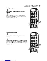 Preview for 39 page of Philips DVDQ50 Owner'S Manual