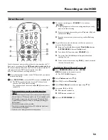 Preview for 63 page of Philips DVDR 725H/05 Operating Instructions Manual