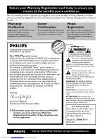 Предварительный просмотр 2 страницы Philips DVDR 77 Owner'S Manual