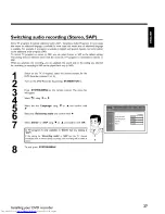 Предварительный просмотр 38 страницы Philips DVDR 77 Owner'S Manual