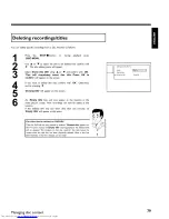 Предварительный просмотр 90 страницы Philips DVDR 77 Owner'S Manual