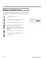 Preview for 86 page of Philips DVDR 80 Owner'S Manual