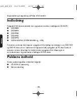 Preview for 44 page of Philips DVDR1000 MkII User Manual