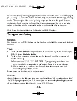 Preview for 54 page of Philips DVDR1000 MkII User Manual