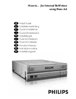 Предварительный просмотр 1 страницы Philips DVDR1628K/00 Install Manual