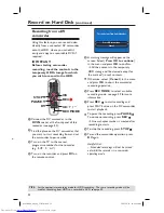 Preview for 32 page of Philips DVDR3300H/05 User Manual