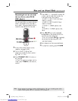 Preview for 33 page of Philips DVDR3300H/05 User Manual