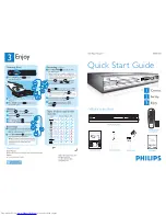 Preview for 1 page of Philips DVDR3305/02 Quick Start Manual