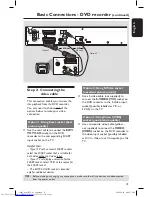 Предварительный просмотр 13 страницы Philips DVDR3305 User Manual