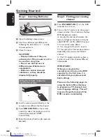 Предварительный просмотр 22 страницы Philips DVDR3305 User Manual