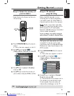 Предварительный просмотр 23 страницы Philips DVDR3305 User Manual