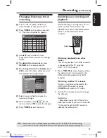 Предварительный просмотр 33 страницы Philips DVDR3305 User Manual