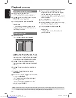 Предварительный просмотр 44 страницы Philips DVDR3305 User Manual