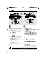 Preview for 2 page of Philips DVDR3320V/05 Quick Use Manual