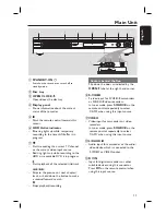 Preview for 11 page of Philips DVDR3360H User Manual