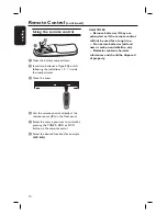 Preview for 14 page of Philips DVDR3360H User Manual