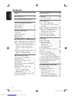 Preview for 6 page of Philips DVDR3365 User Manual