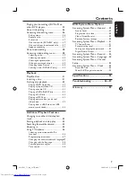 Preview for 7 page of Philips DVDR3365 User Manual