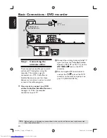 Preview for 10 page of Philips DVDR3365 User Manual