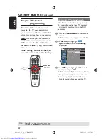 Preview for 22 page of Philips DVDR3365 User Manual