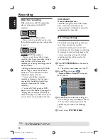 Preview for 26 page of Philips DVDR3365 User Manual