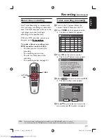 Preview for 29 page of Philips DVDR3365 User Manual