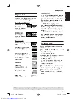 Preview for 41 page of Philips DVDR3365 User Manual