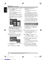 Preview for 44 page of Philips DVDR3365 User Manual