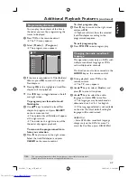 Preview for 47 page of Philips DVDR3365 User Manual