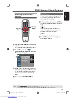 Preview for 49 page of Philips DVDR3365 User Manual