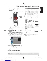 Preview for 51 page of Philips DVDR3365 User Manual