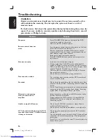 Preview for 56 page of Philips DVDR3365 User Manual