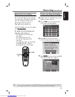 Preview for 25 page of Philips DVDR3380 User Manual