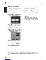 Preview for 28 page of Philips DVDR3380 User Manual