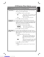 Preview for 47 page of Philips DVDR3380 User Manual