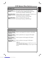 Preview for 51 page of Philips DVDR3380 User Manual