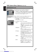 Preview for 52 page of Philips DVDR3380 User Manual