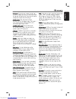 Preview for 61 page of Philips DVDR3380 User Manual