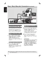 Preview for 16 page of Philips DVDR3390 User Manual