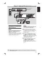 Preview for 19 page of Philips DVDR3390 User Manual